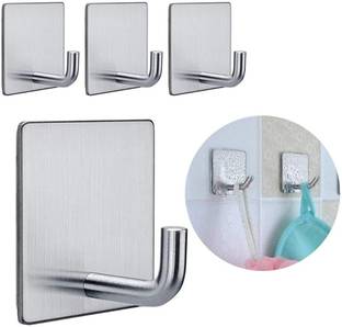SUPVOX Wall Stick Hangers Waterproof Self Adhesive Hooks Stickers Hook 4