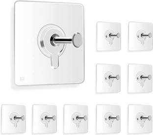 FUELBYTE Heavy Duty Wall Hooks, Wall Hooks for Hanging Strong 5kg Hook 10