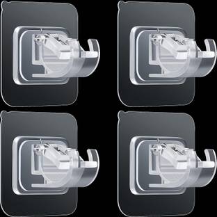 YIXTY White Curtain Hooks Metal