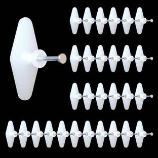 Jinka Nails (Large) for Hanging Large Photo Frames, Utensils and clothes. Easy to use Hook 30