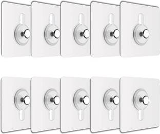 JIALTO Heavy Duty,Self Sticky Wall Hooks Hanging Photo Frame, Wall Clock Hook Hook 10