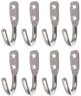 Anne-kee J Hook Cloth Hanger Bathroom Wall Door Hooks For Hanging keys,Cloth,towel,Holder Hook 8