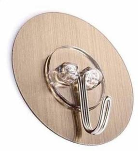 SELIFYMART Self Adhesive Ceiling Hanger Hook Round Strong Stainless Steel Waterproof Wall Hook 9