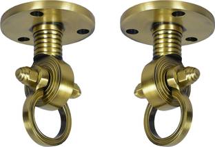Trendy Creation Hub Swing chair jhula Brass Ceiling Hanger Hook kada (pack of 2 pcs) Swivel Hook 1