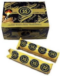 SMOCK STRECH Magic Coal Polo Shaped Premium Quality Hookah Charcoals
