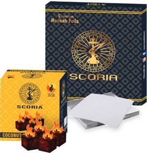 SCORIA SCORIA Coconut 250Gm Coal Aluminium Foil
