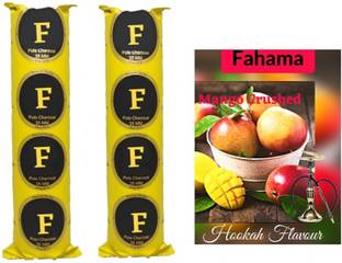 FAHAMA MAGIC COIL MANGO CRUSHED FLAVOR CHIMTA FOIL PAPER Hookah Charcoals