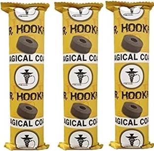 SMOCK STRECH Pack of 3 Hookah Charcoal With Hole Hookah Charcoals