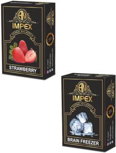 A.N.IMPEX Premium Quality Herbal Hookah Strawberry, Brain Freezer Hookah Flavor