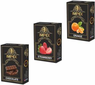 A.N.IMPEX Tropical Fusion Herbal Hookah Flavors choclate, orange, strawberry Hookah Flavor