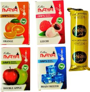 ALL.NATION.IMPEX 4 flavour packs Double apple Hookah Flavor