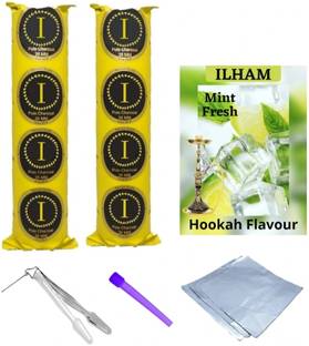 ILHAM MAGIC COIL MINT FRESH FLAVOR FREE CHIMTA FOIL MOUTH TIP MINT FRESH Hookah Flavor