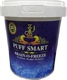 Puff Smart Premium Herbal Flavors 1 kg Bucket Brain-O-Freeze Hookah Flavor