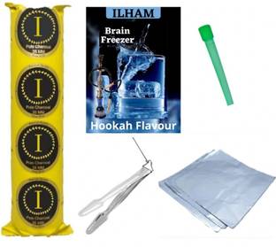 ILHAM MAGIC COIL BRAIN FREEZER FLAVOR CHIMTA FOIL MOUTH TIP BRAIN FREEZER Hookah Flavor