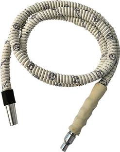 Puff Smart Rubber White Hookah Hose 1 m