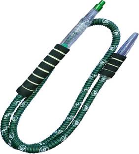 RSS ENTERPRISES Rubber Green Hookah Hose 1 m