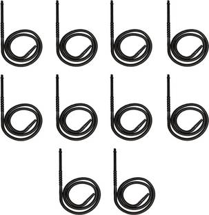 Puff Smart Plastic Black Hookah Hose 1 m