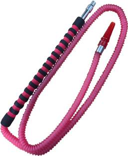RSS ENTERPRISES Plastic Pink Hookah Hose 1 m