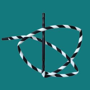 Puff Smart Rubber Black Hookah Hose 1 m