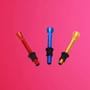 Puff Smart Metal Bong Shooter Filters 8cm 3 Pcs Aluminium Outside Fitting Hookah Mouth Tip