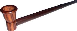 Hookah palace Decorative 8 inch wooden Cigar Smoking Chillum Pipe Wooden Outside Fitting Hookah Mouth Tip