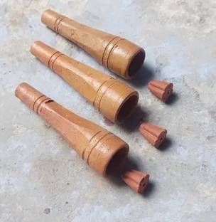 Kriti Traders Terracotta Outside Fitting Hookah Mouth Tip