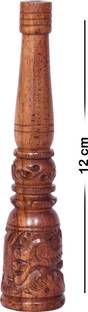 ARNEEL ANIMAL THEME PATTERN CHILLUM Wooden Outside Fitting Hookah Mouth Tip