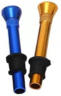 Puff Smart Metal Bong Shooter Filters 6cm 2 Pcs Aluminium Outside Fitting Hookah Mouth Tip