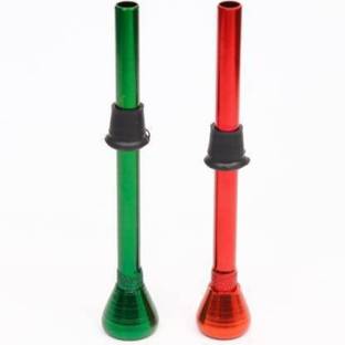 HK INTERNATIONAL HK INTERNATIONAL 10 Inch mouth tip pack of 2 Aluminium Outside Fitting Hookah Mouth Tip