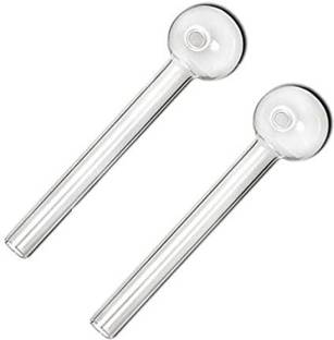 kingnation Glass Oil Pipe Pack of 2 Glass Inside Fitting Hookah Mouth Tip