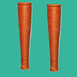 Shree shyam enterprises Handmade Resuable Hookaha Chillum Pipe Terracotta Terracotta Outside Fitting Hookah Mouth Tip