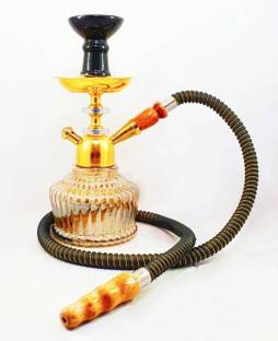 Vespers Golden Bacha QT 10 inch Iron, Glass Hookah