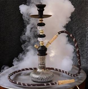 ALL.NATION.IMPEX Premium Designer Crystal Style 18 inch Glass Hookah