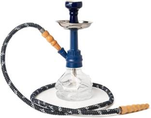 H.M. SUALEH & CO. 13 inch Glass Hookah
