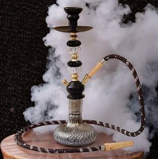 ALL.NATION.IMPEX Premium Designer Crystal Style 18 inch Glass Hookah
