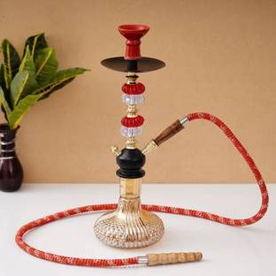 Bezak Luster Glass Big Hookah 20 Inches Russian Gun Shaped 20 inch Glass Hookah
