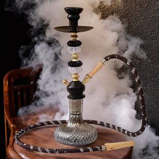ALL.NATION.IMPEX Premium Designer Crystal Style 18 inch Glass Hookah