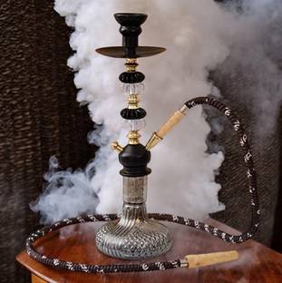 ALL.NATION.IMPEX Premium Designer Crystal Style 18 inch Glass Hookah