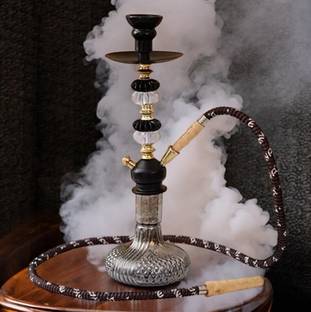 ALL.NATION.IMPEX Premium Designer Crystal Style 18 inch Glass Hookah