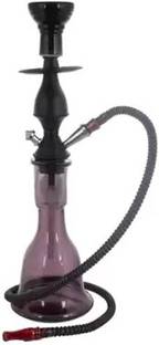 JaipurCrafts 18.5 inch Glass, Iron Hookah