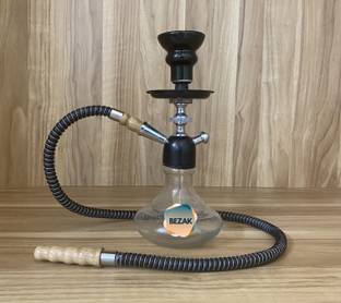 Appraise Home Impex Hookah Coco Gold Luster Premium 12 Inches 12 inch Glass Hookah