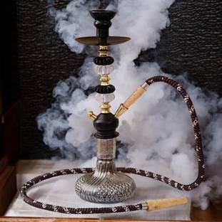 ALL.NATION.IMPEX Premium Designer Crystal Style 18 inch Glass Hookah