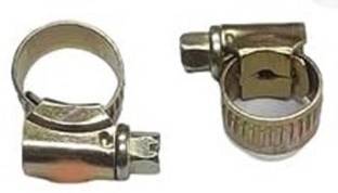 DLEIN Heavy Adjustable Pipe Clamp Pipe Hose Clip Spring Clamps Safety Clips (13-19mm Hose Brackets & Clamps
