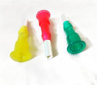 VDproducts PVC Pipe Jointer| water tap jointer 3/4 inch set of 3(Multicolor) Hose Connector
