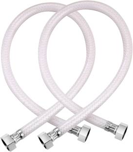 iSTAR Brass PVC Connection Pipe 24 Inches Heavy Duty Flexible Hot and Cold Water Pipe Hose Pipe
