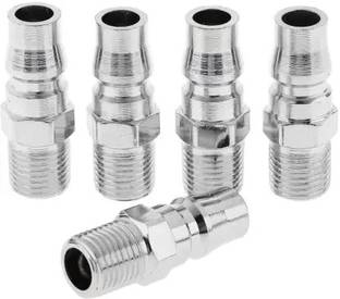SHASALES Coupler Connector Air Line Hose Coupling Compressor PM20 5Pcs Hose Connector