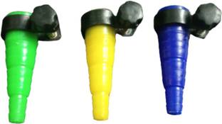 vdproduts PVC Pipe Rotate Rubber Joint 1/2 Inch and 3/4 Inch Tap Jointer set of 3 Hose Connector
