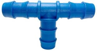 GKI POULTRY 16mm Tee Connector for Fogger kits accessories (Pack OF 25) Hose Connector