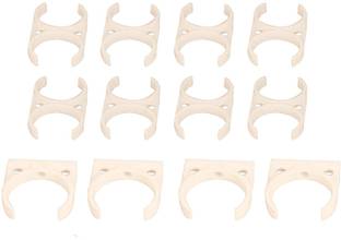 Aameria RO Water Purifier Clamp/Clip Set- X-Clamp 2.5"x2.5", X-Clamp 2"x2.5", C-Clamp 2.5" (4 pcs each size) | Filter holder set for water purifier | Clamp Combo set for reverse osmosis | High Strength Clamps for filters Hose Connector