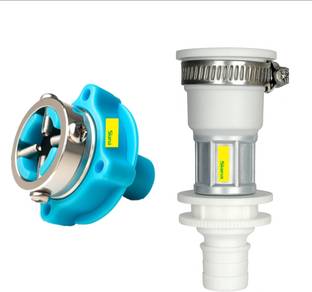 Siana Faucet Water Tap Adaptor/Connector Washing Machine Inlet Pipe Combo Pack Of 2 Hose Connector